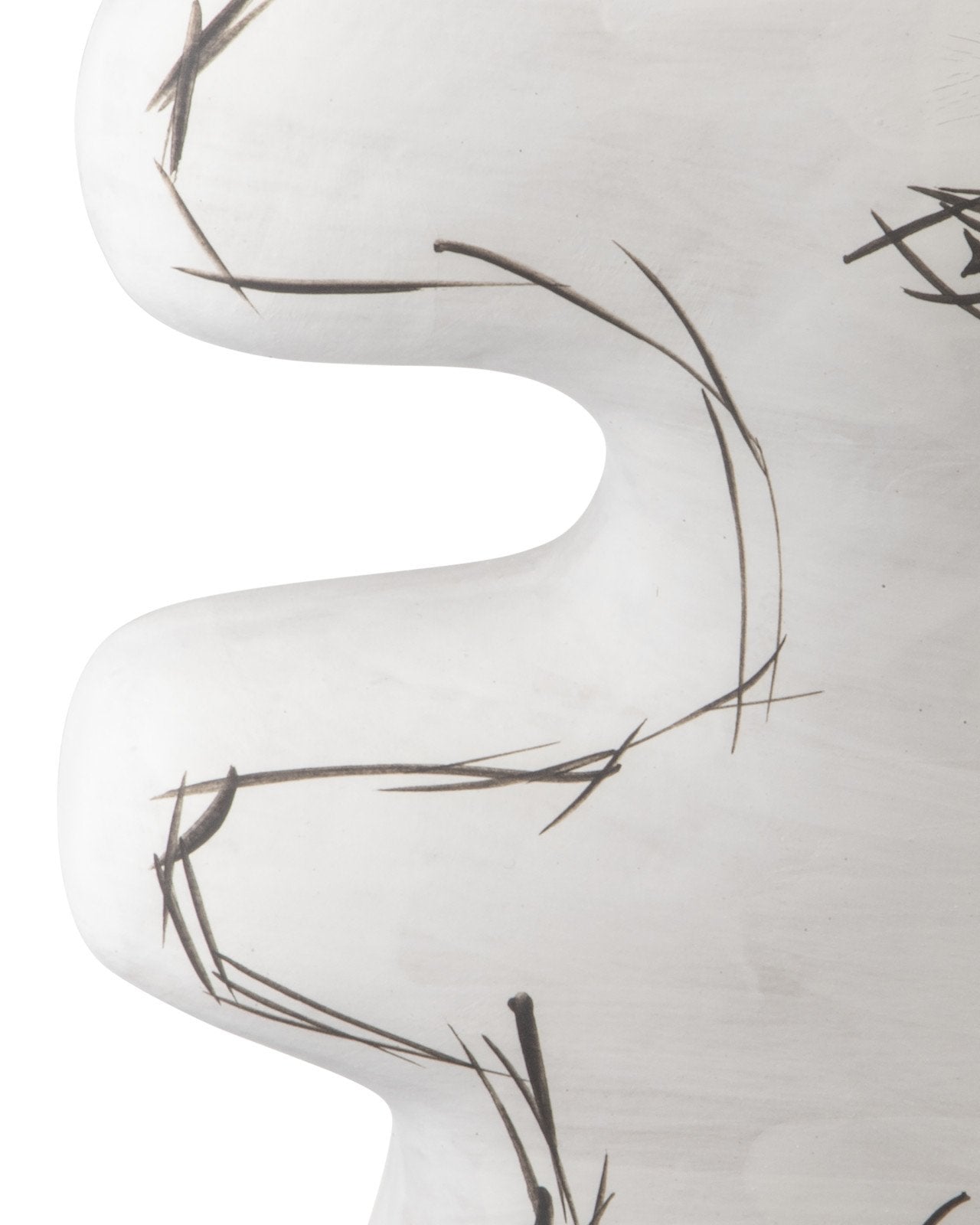 Whimsical White Sculpture